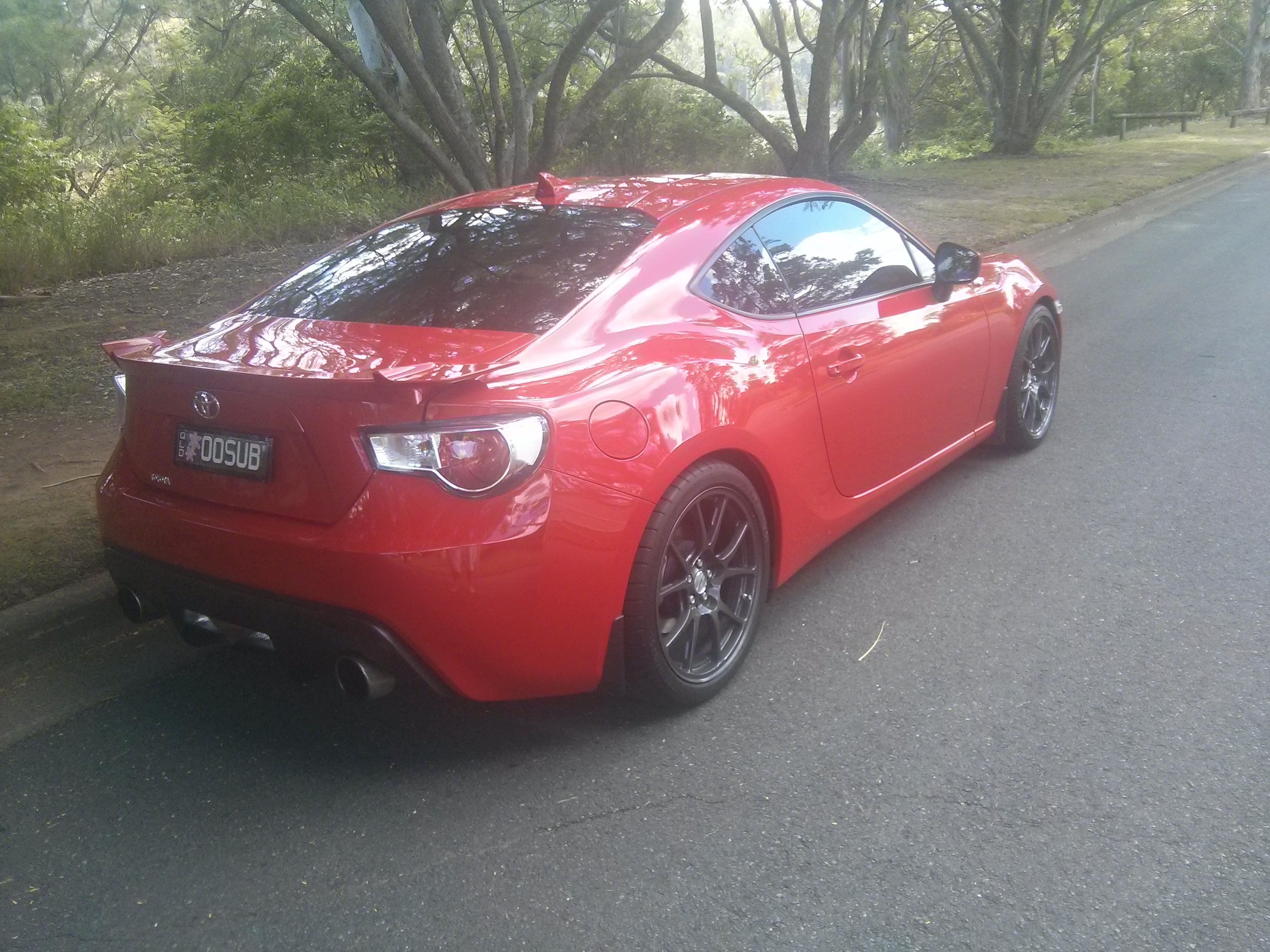 photo 1 Scion FR-S custom wheels TWS T66-F 18x8.5, ET +43, tire size X R18. 18x9.0 ET+45