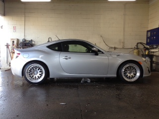 photo 2 Scion FR-S custom wheels Varrstoen ES7 18x9.5, ET +35, tire size X R18. x ET