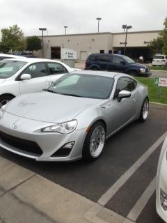 photo 3 Scion FR-S custom wheels Varrstoen ES7 18x9.5, ET +35, tire size X R18. x ET