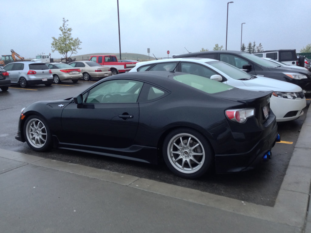 photo 4 Scion FR-S custom wheels Volk Racing CE28N 17x7.5, ET +50, tire size 225/45 R17. x ET 