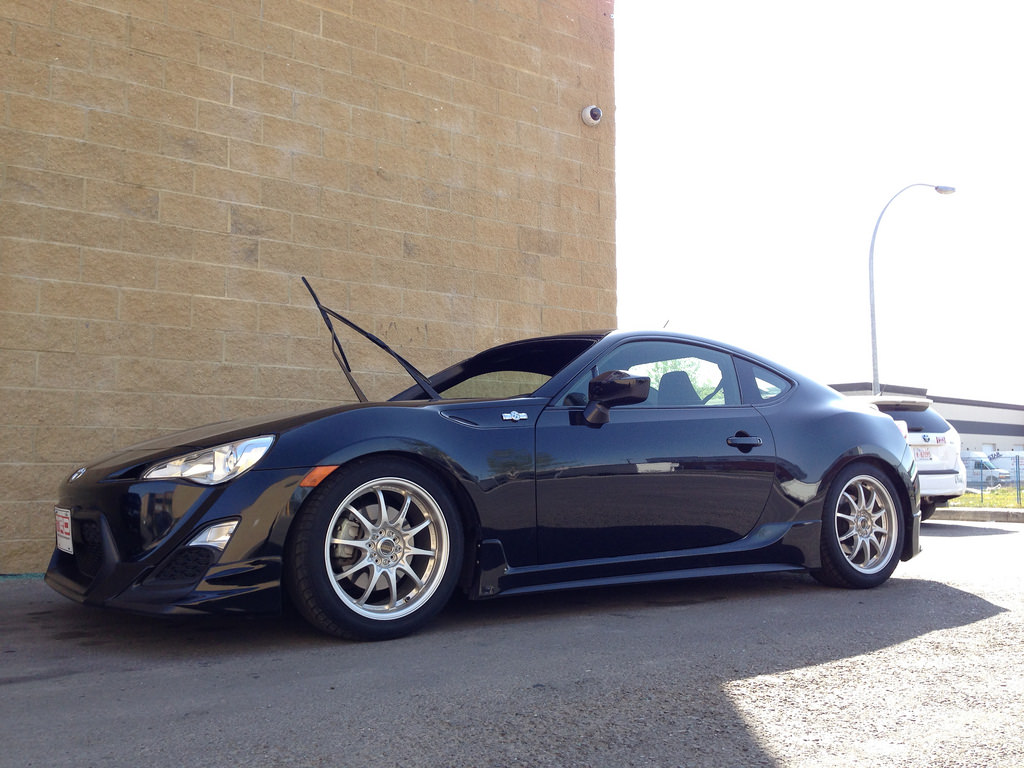 photo 1 Scion FR-S custom wheels Volk Racing CE28N 17x7.5, ET +50, tire size 225/45 R17. x ET 