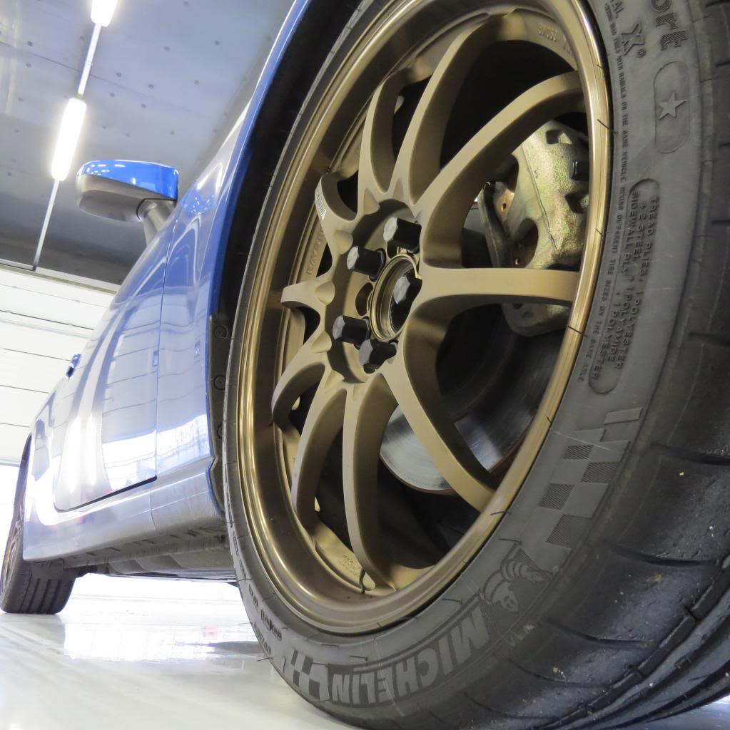 photo 1 Subaru BRZ custom wheels Volk Racing CE28 18x7.5, ET +47, tire size 225/40 R18. x ET 
