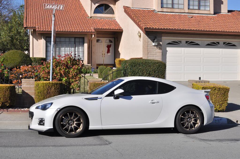 photo 3 Subaru BRZ custom wheels Volk Racing CE28N 18x8.5, ET +44, tire size 235/40 R18. x ET