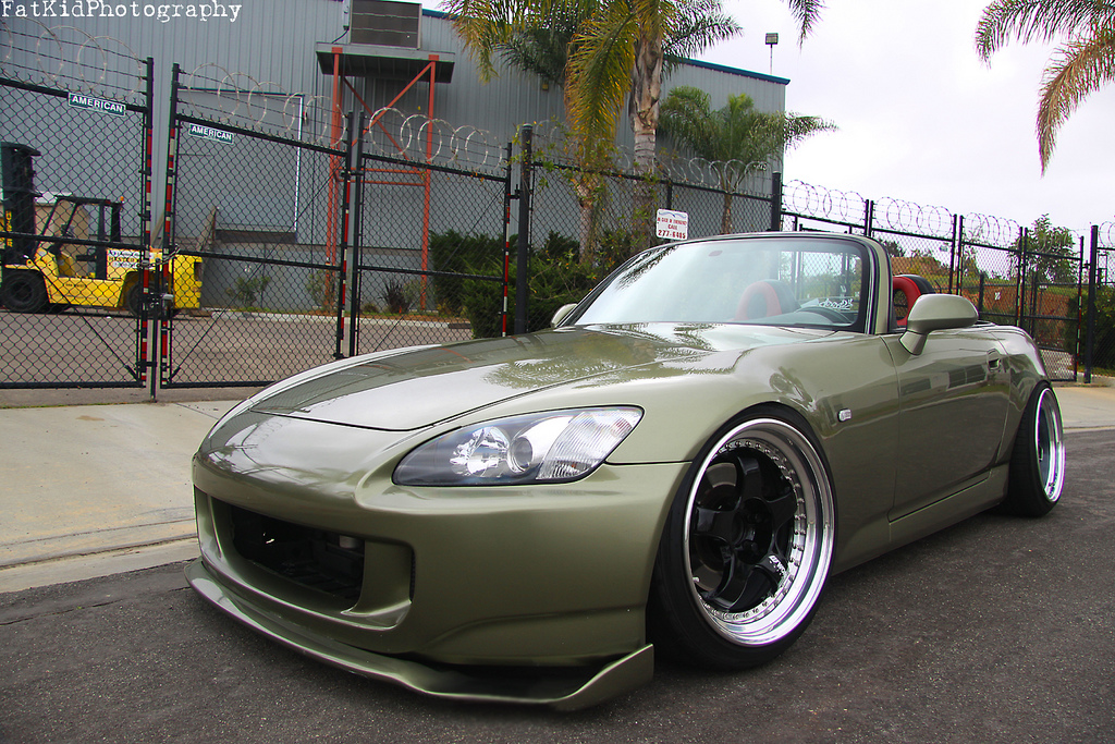 photo 2 Honda S2000 custom wheels Work Meister 18x9.5, ET +24, tire size 225/40 R18. 18x10.5 ET+24 255/35 R18