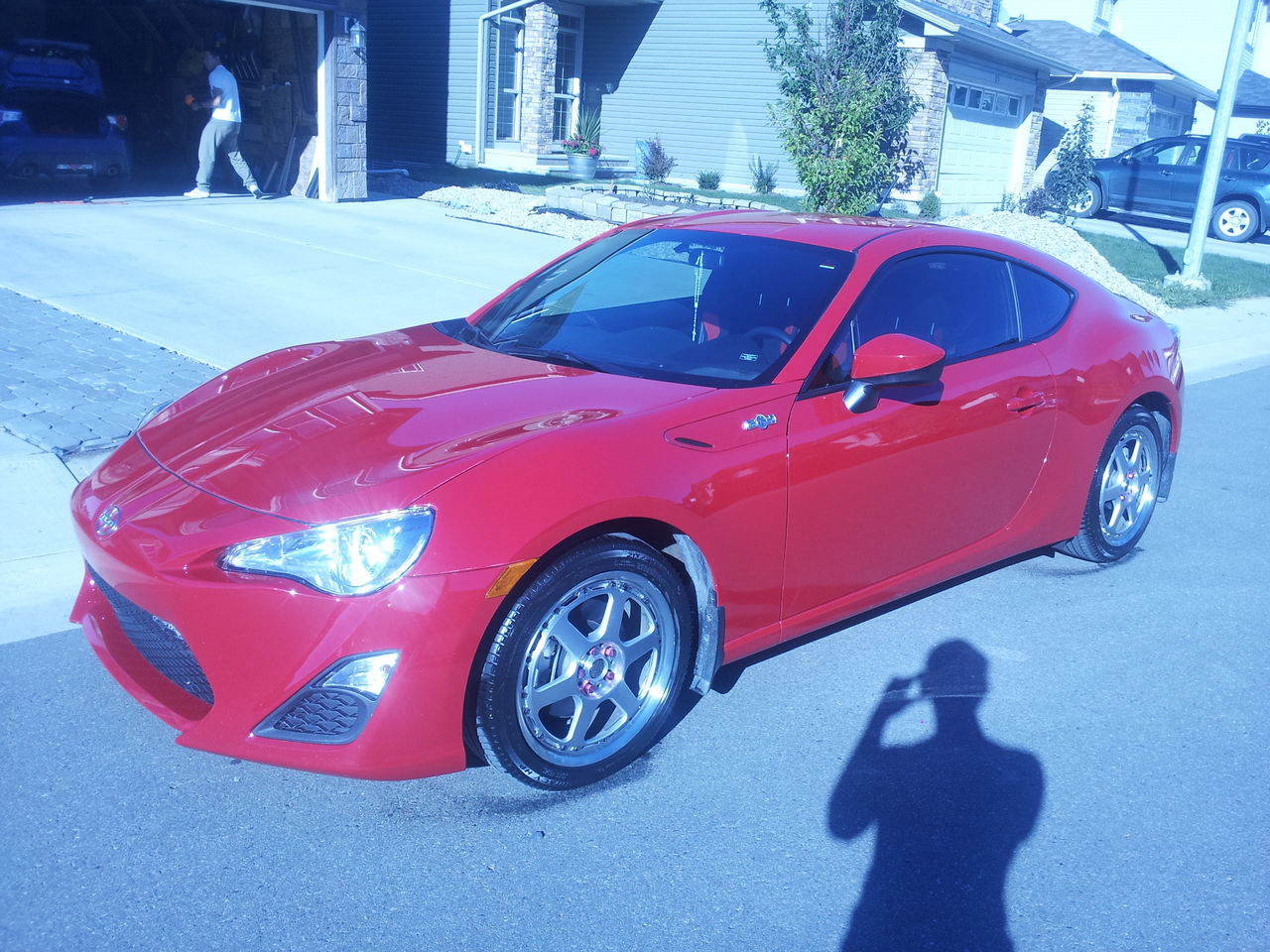 photo 5 Scion FR-S custom wheels Volk Racing GT-P 17x8.0, ET +50, tire size X R17. x ET