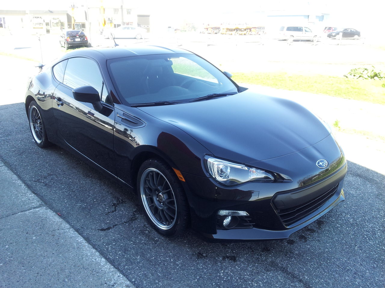 photo 1 Subaru BRZ custom wheels Volk Racing LE37K 17x7.5, ET +50, tire size X R17. x ET 