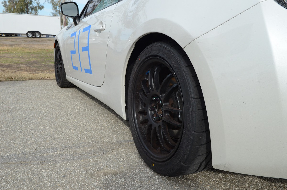 photo 1 Subaru BRZ custom wheels Volk Racing RE30 17x8.0, ET +44, tire size 235/40 R17. x ET