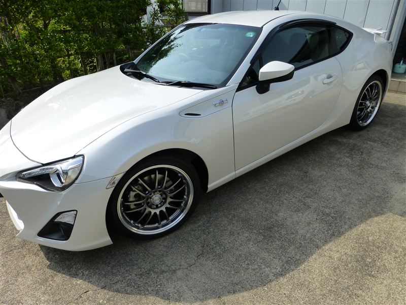 photo 2 Scion FR-S custom wheels Volk Racing RE30 18x7.5, ET +50, tire size 215/40 R18. x ET