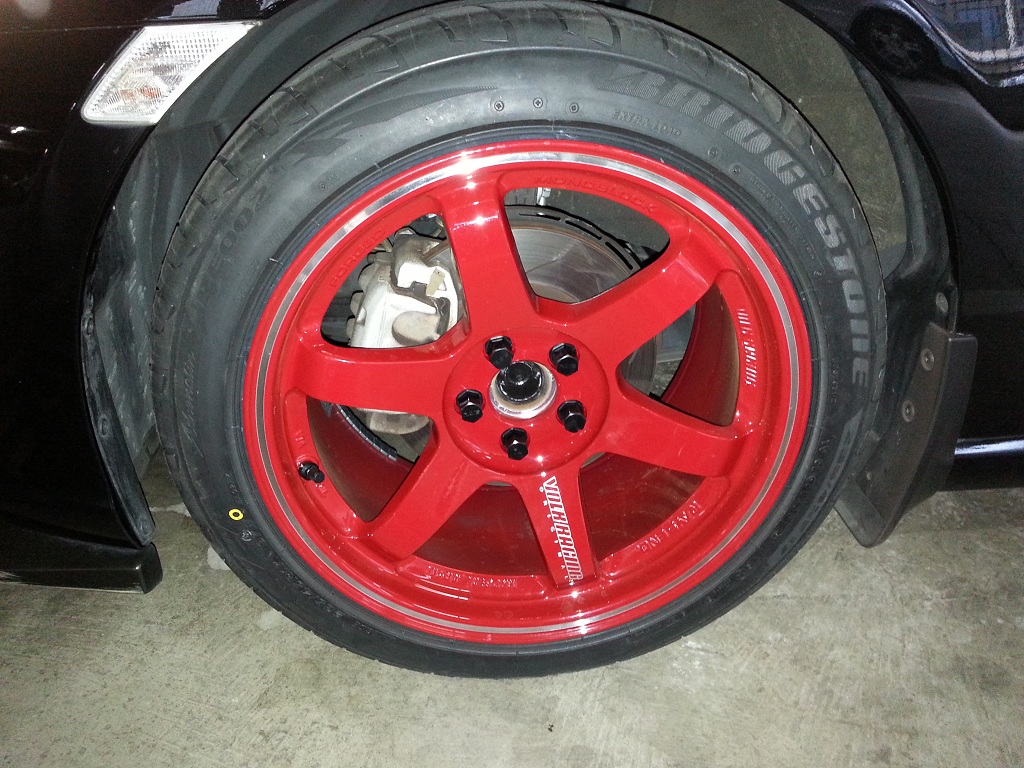 photo 1 Scion FR-S custom wheels Volk Racing TE37 17x9.5, ET +40, tire size X R17. x ET