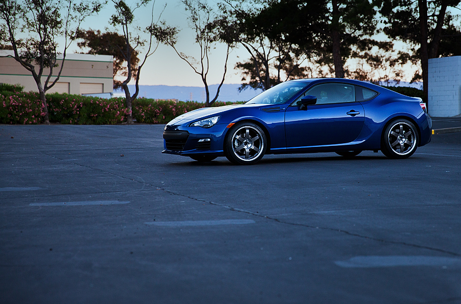 photo 2 Subaru BRZ custom wheels Volk Racing TE37SL 18x8.5, ET +35, tire size 225/40 R18. x ET