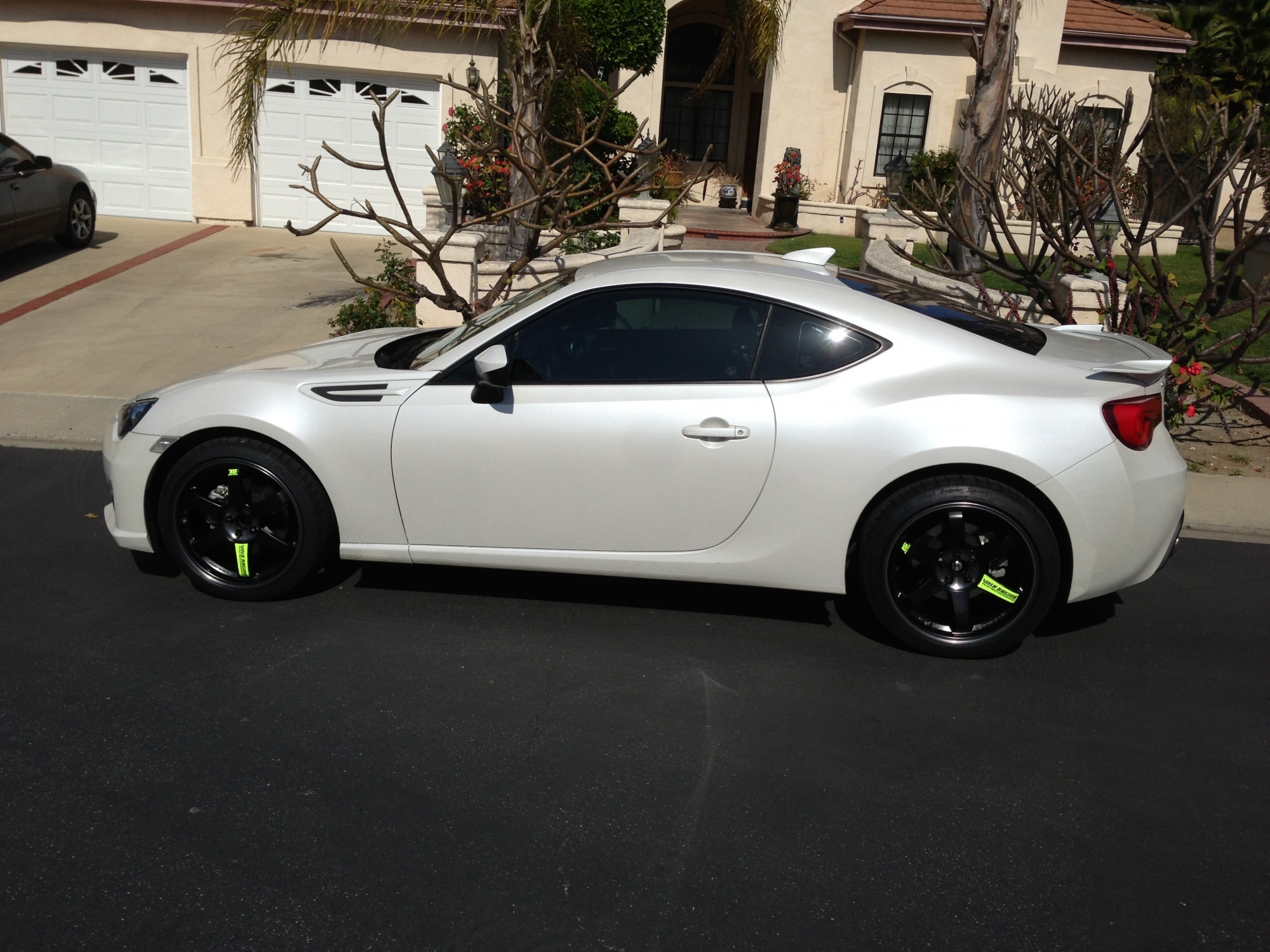 photo 2 Subaru BRZ custom wheels Volk Racing TE37 18x8.5, ET , tire size 225/40 R18. 18x9.5 ET 245/40 R18