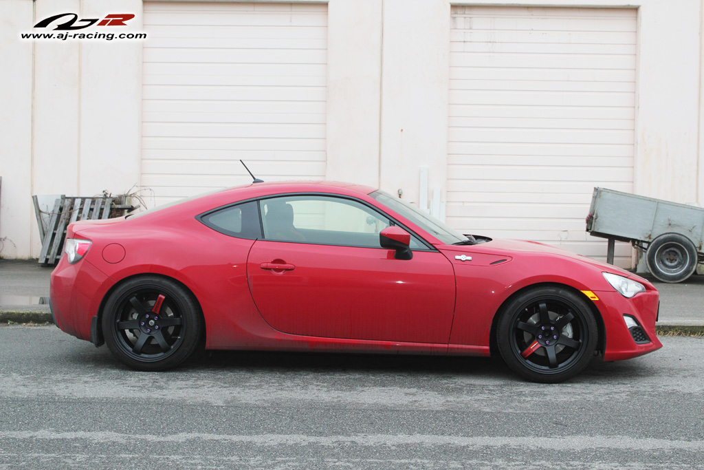 photo 2 Scion FR-S custom wheels Volk Racing TE37 18x9.5, ET +40, tire size 245/40 R18. x ET