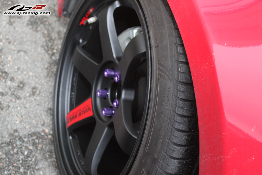 photo 1 Scion FR-S custom wheels Volk Racing TE37 18x9.5, ET +40, tire size 245/40 R18. x ET