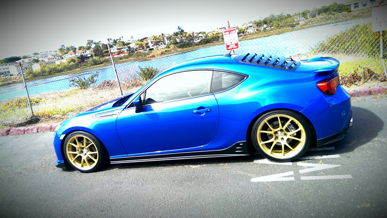 photo 6 Subaru BRZ custom wheels Volk Racing ZE40 18x9.5, ET +45, tire size 255/35 R18. x ET 