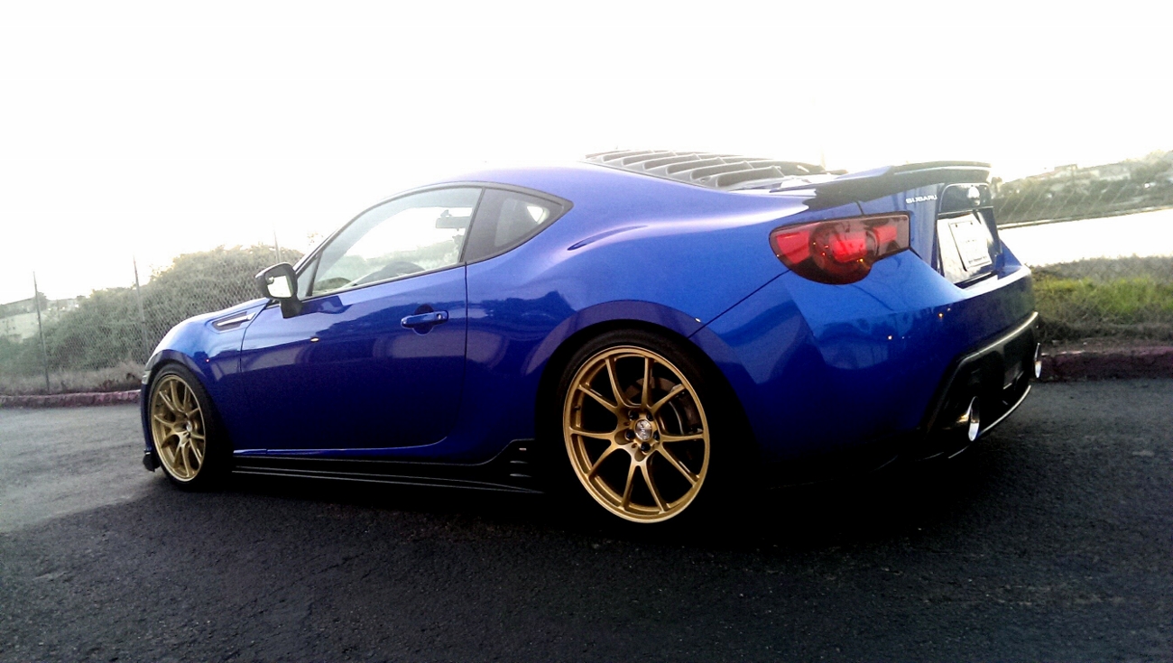 photo 7 Subaru BRZ custom wheels Volk Racing ZE40 18x9.5, ET +45, tire size 255/35 R18. x ET 