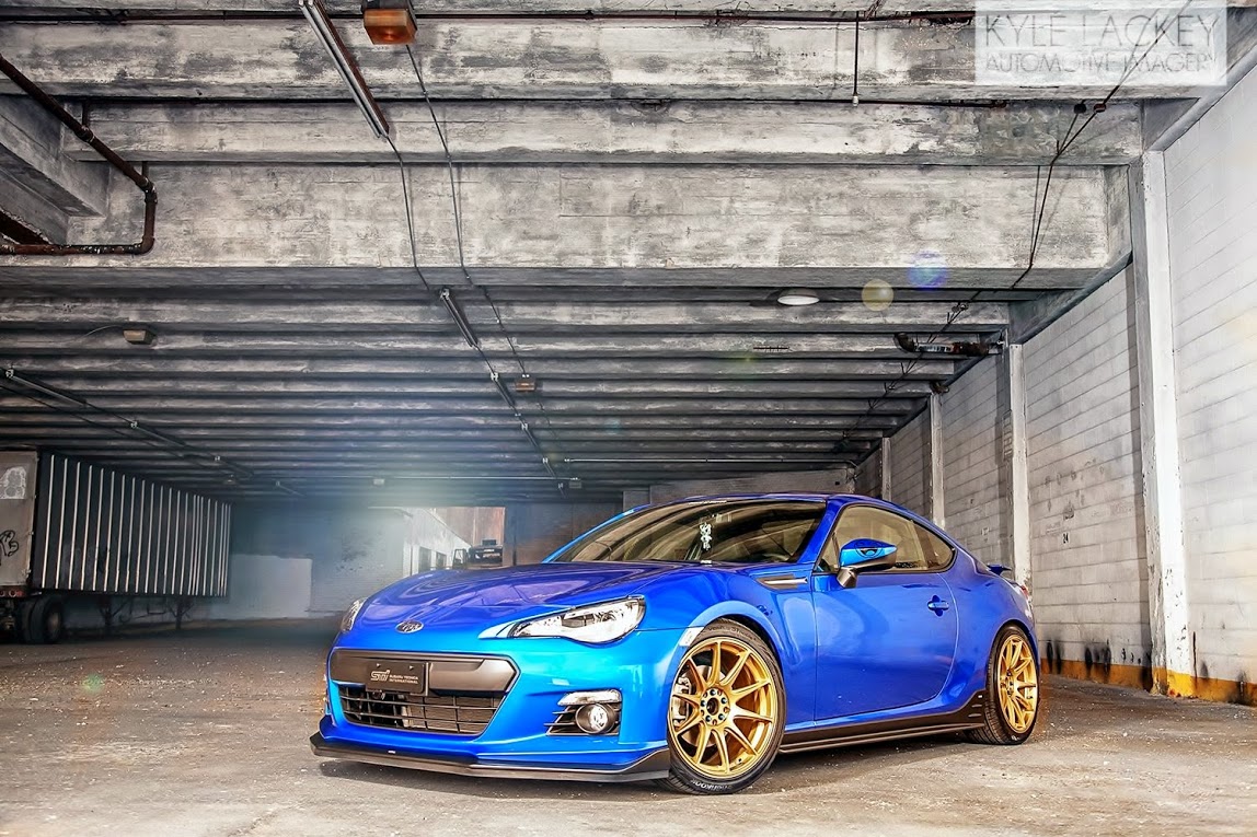 photo 3 Subaru BRZ custom wheels Volk Racing ZE40 18x9.5, ET +45, tire size 255/35 R18. x ET 
