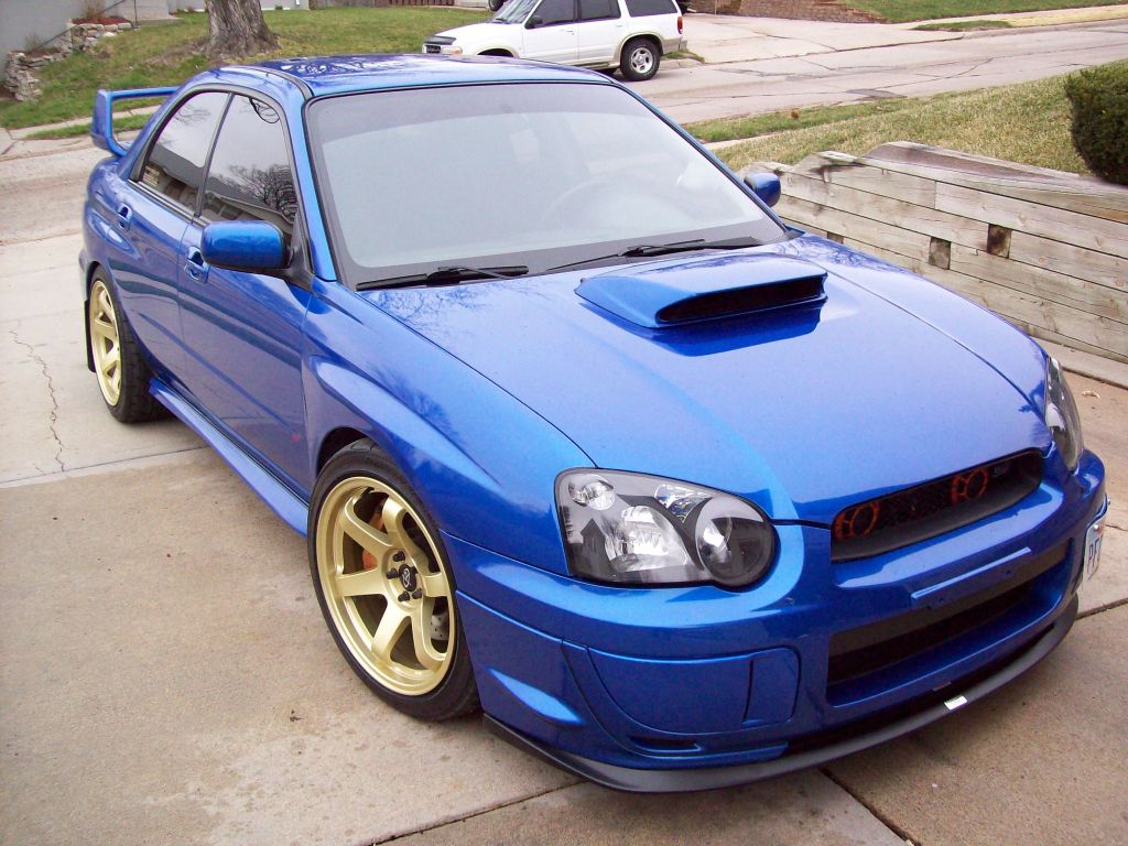 photo 2 Subaru Impreza WRX STi custom wheels Rota Grid 18x9.5, ET +33, tire size 245/40 R18. 18x9.5 ET+38 