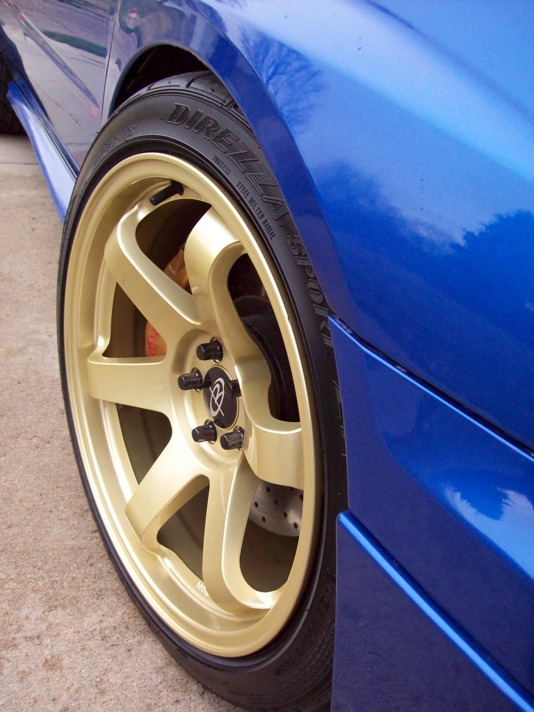photo 5 Subaru Impreza WRX STi custom wheels Rota Grid 18x9.5, ET +33, tire size 245/40 R18. 18x9.5 ET+38 