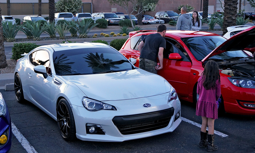 photo 2 Subaru BRZ custom wheels WedsSport SA-10R 18x9.5, ET +45, tire size X R18. x ET