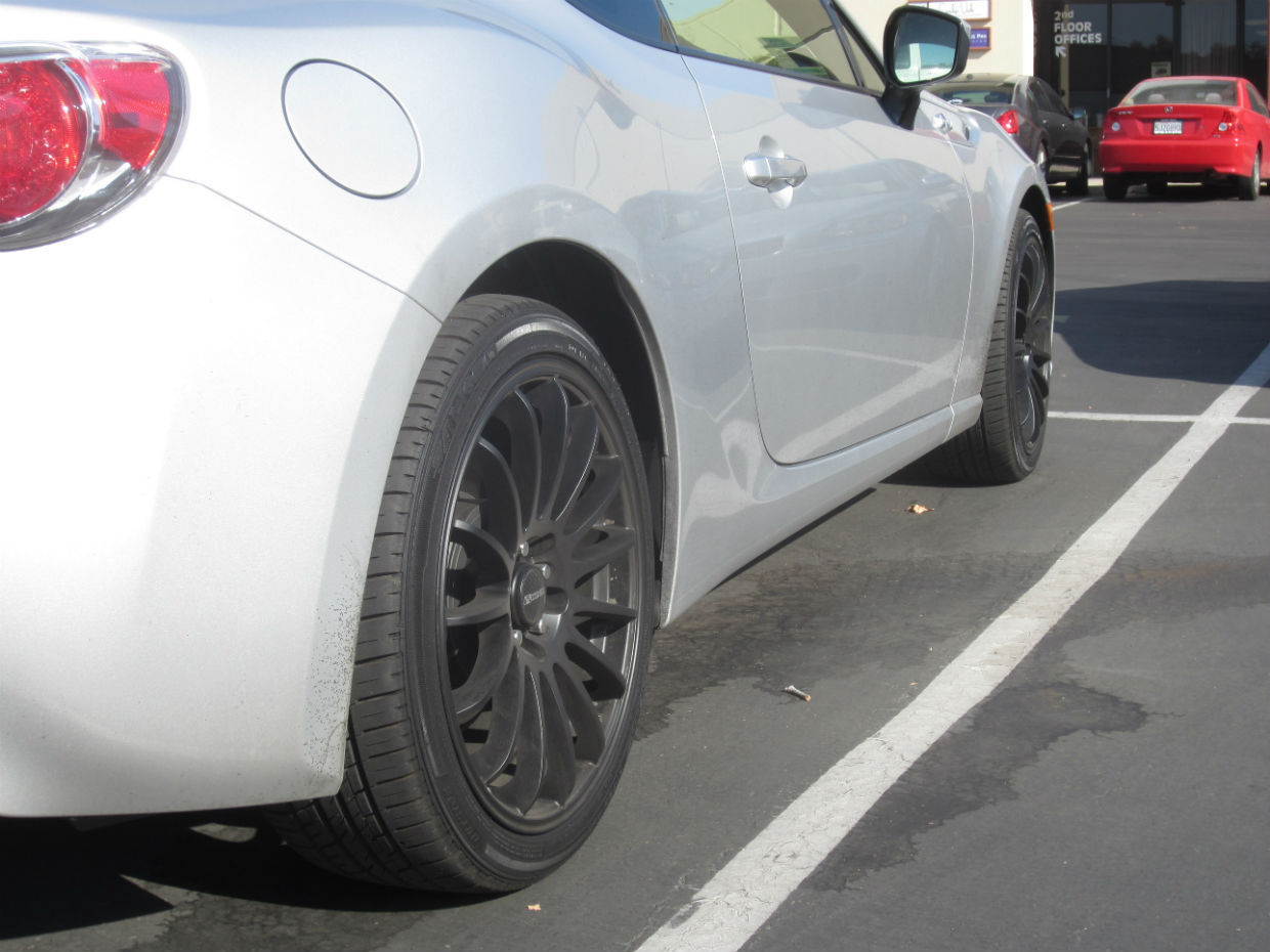 photo 1 Scion FR-S custom wheels WedsSport SA-60M 17x8.0, ET +45, tire size X R17. x ET 