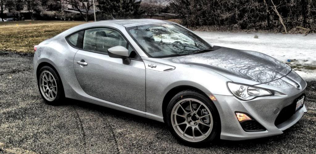 photo 2 Subaru BRZ custom wheels WedsSport TC105N 17x, ET , tire size 245/40 R17. x ET