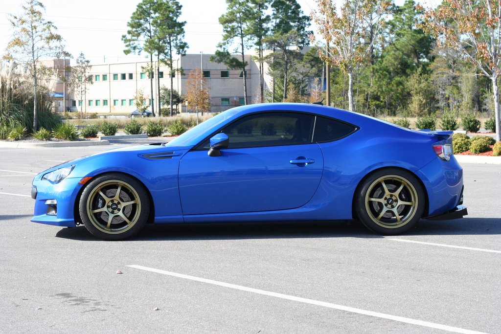 photo 2 Scion FR-S custom wheels WedsSport TC105N 18x8.0, ET +42, tire size 245/35 R18. x ET 