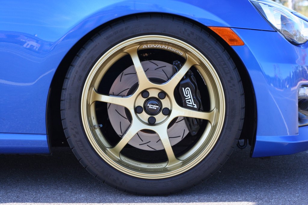 photo 1 Scion FR-S custom wheels WedsSport TC105N 18x8.0, ET +42, tire size 245/35 R18. x ET 