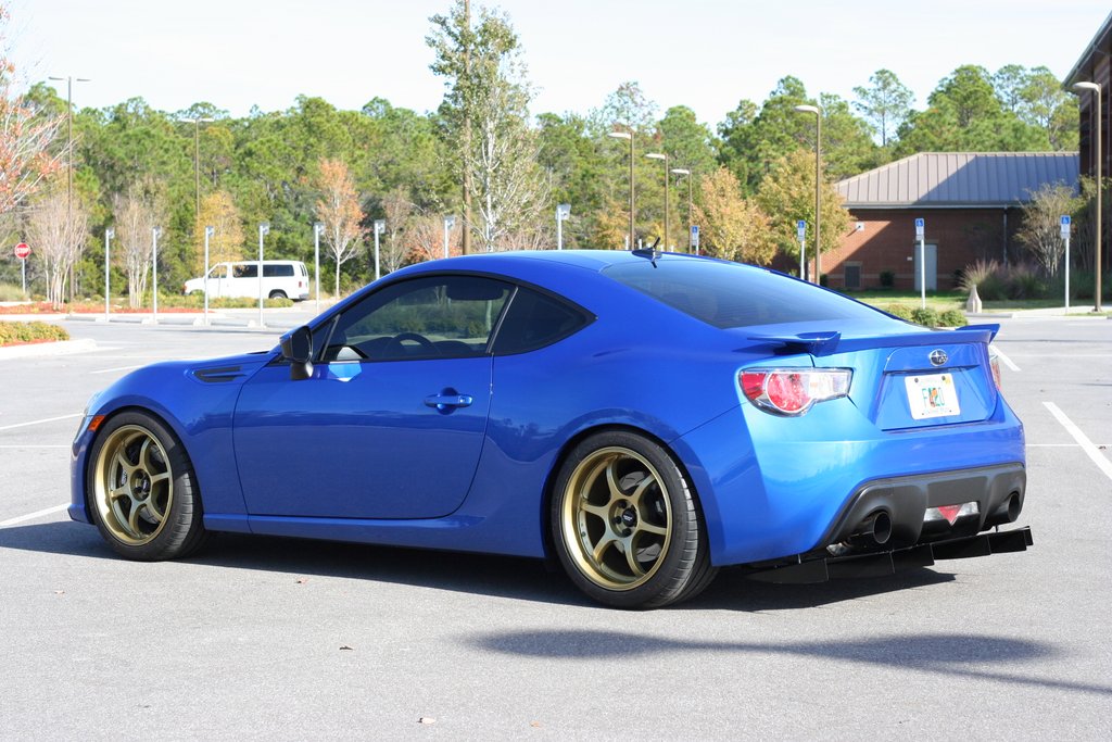 photo 4 Scion FR-S custom wheels WedsSport TC105N 18x8.0, ET +42, tire size 245/35 R18. x ET 