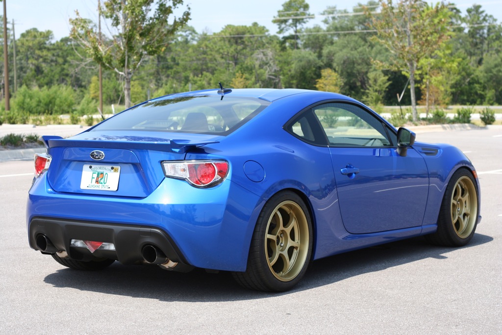 photo 5 Scion FR-S custom wheels WedsSport TC105N 18x8.0, ET +42, tire size 245/35 R18. x ET 
