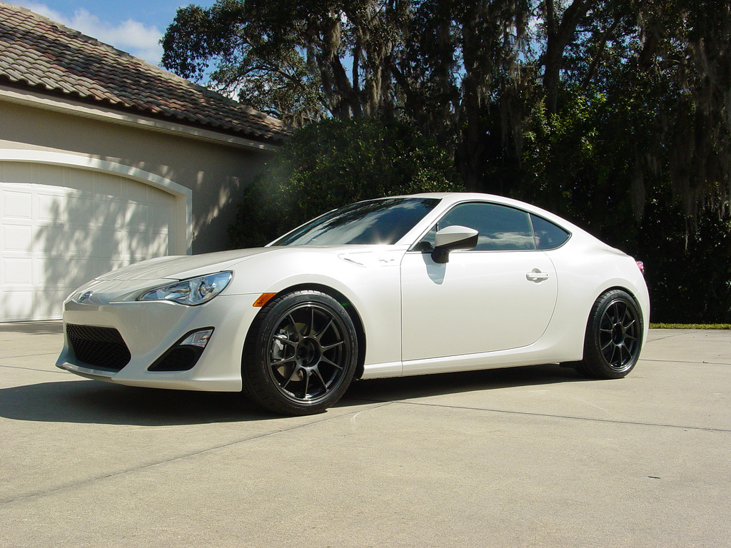 photo 2 Subaru BRZ custom wheels WedsSport TC105N 18x8.5, ET +43, tire size X R18. x ET