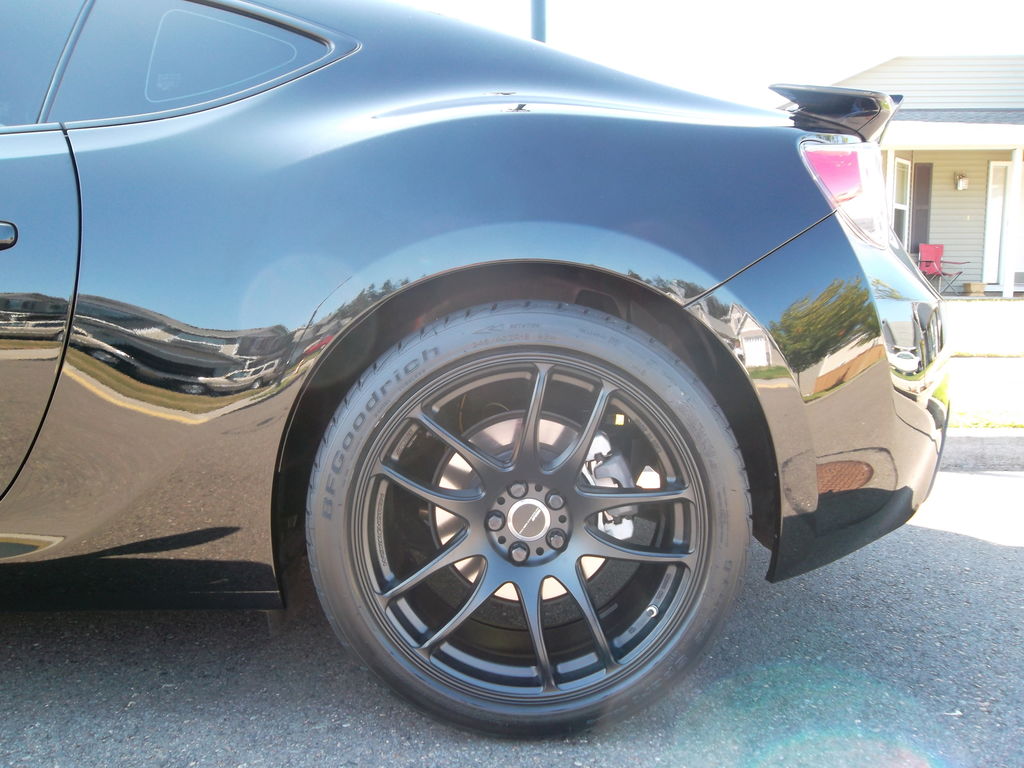 photo 1 Subaru BRZ custom wheels Work Emotion CR Ultimate 