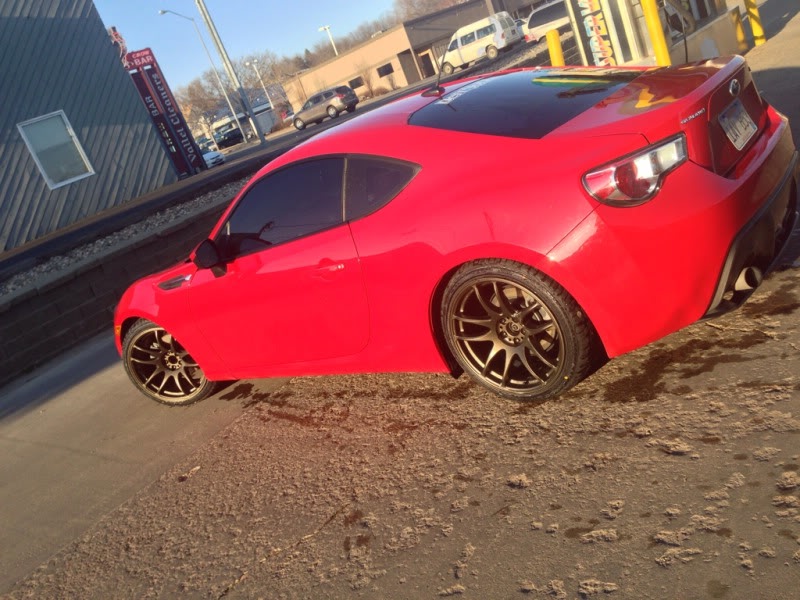 photo 1 Subaru BRZ custom wheels Work Emotion CR Ultimate 