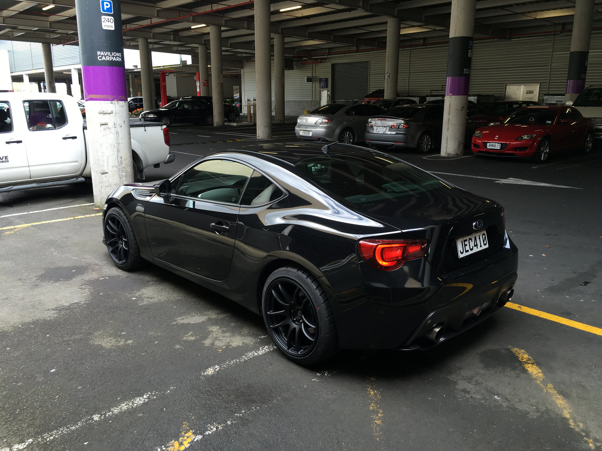 photo 3 Subaru BRZ custom wheels Work Kiwami 18x9.5, ET +38, tire size 235/40 R18. x ET 