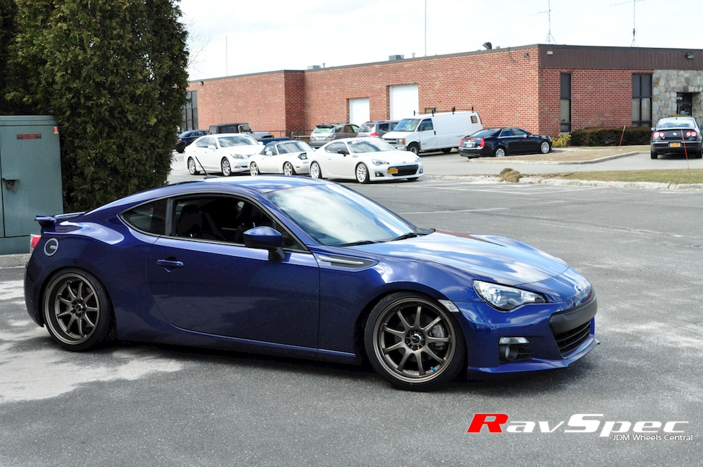 photo 2 Subaru BRZ custom wheels Work Emotion XD9 18x9.0, ET +38, tire size 225/40 R18. 18x10.0 ET+38 245/35 R18