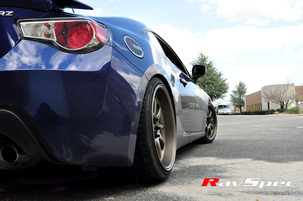 photo 4 Subaru BRZ custom wheels Work Emotion XD9 18x9.0, ET +38, tire size 225/40 R18. 18x10.0 ET+38 245/35 R18