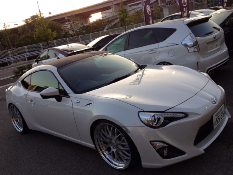 photo 1 Scion FR-S custom wheels Work Gnosis HS202 20x8.5, ET +33, tire size X R20. 20x9.5 ET+30