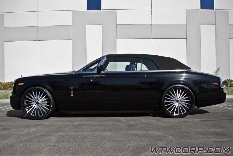 photo 1 Rolls-Royce Phantom Drophead Coupe custom wheels Giovanna Sicily 26x, ET , tire size X R26. x ET