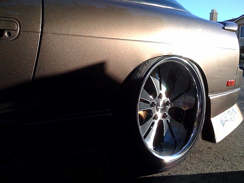 photo 3 Nissan S13 custom wheels Work Euroline N2 17x9.0, ET 0, tire size 215/40 R17. 18x10.0 ET+6 235/40 R18