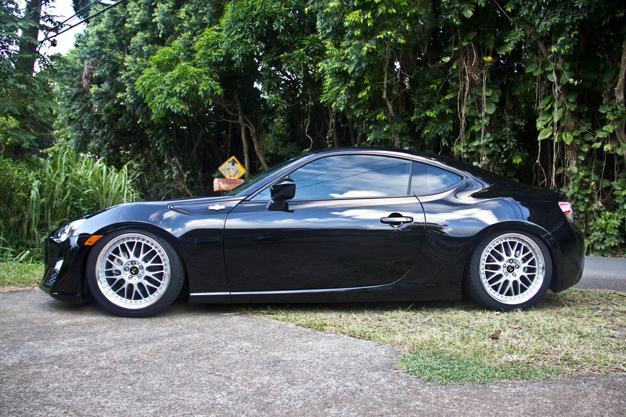 photo 2 Scion FR-S custom wheels Work VS-XX 18x8.0, ET +38, tire size 225/40 R18. x ET