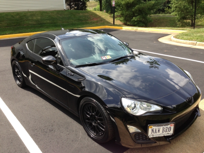 photo 7 Scion FR-S custom wheels XXR 521 18x8.5, ET +35, tire size 245/35 R18. x ET 