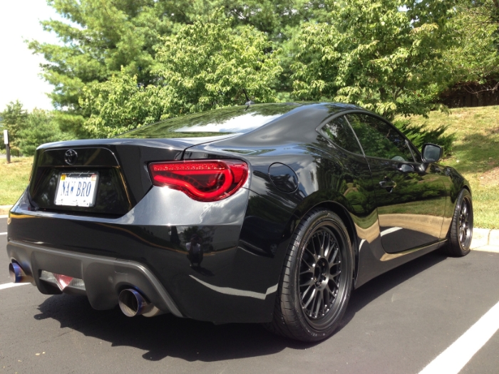 photo 8 Scion FR-S custom wheels XXR 521 18x8.5, ET +35, tire size 245/35 R18. x ET 
