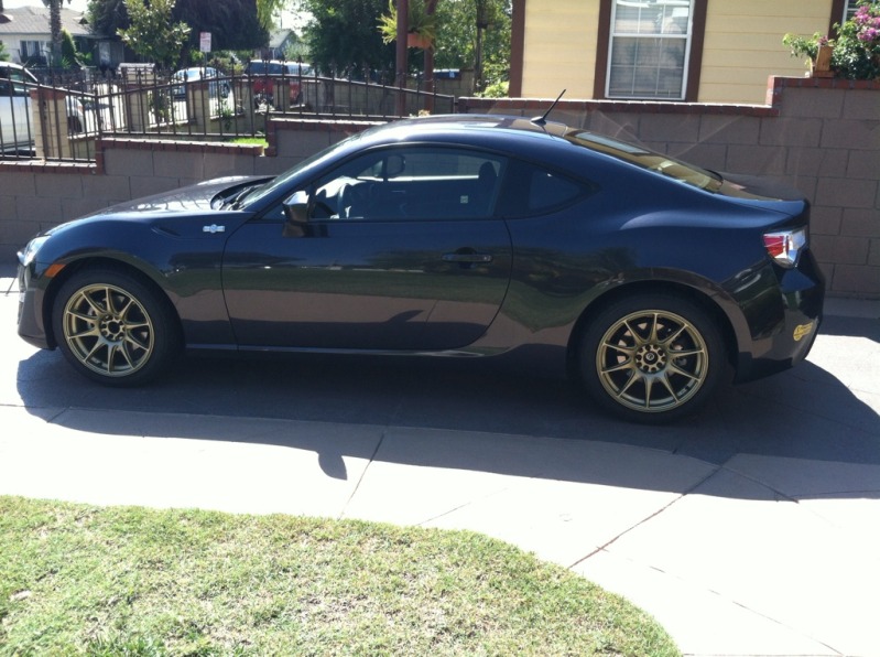 photo 4 Scion FR-S custom wheels XXR 527 17x8.25, ET +35, tire size X R17. x ET 