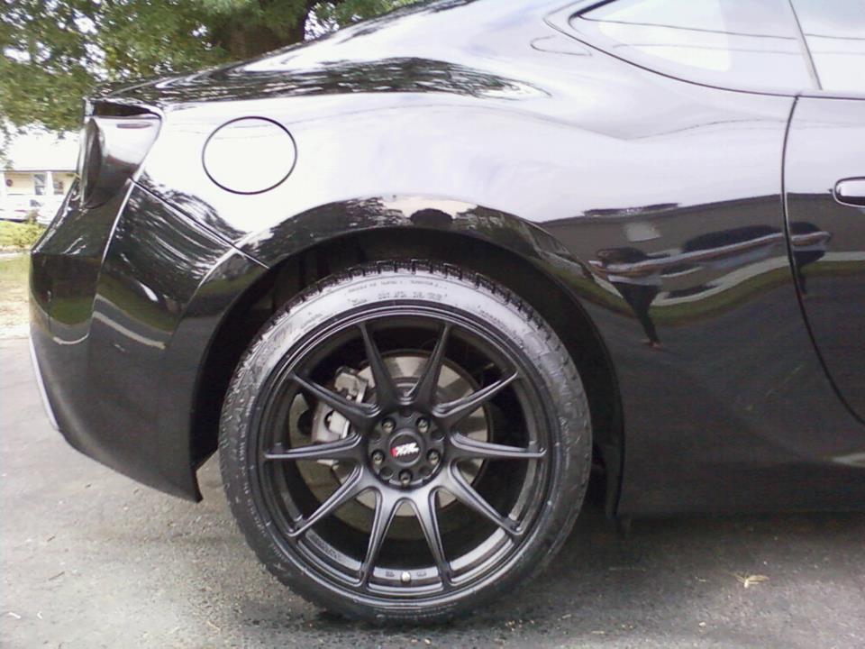 photo 1 Scion FR-S custom wheels XXR 527 18x8.75, ET +35, tire size X R18. x ET 
