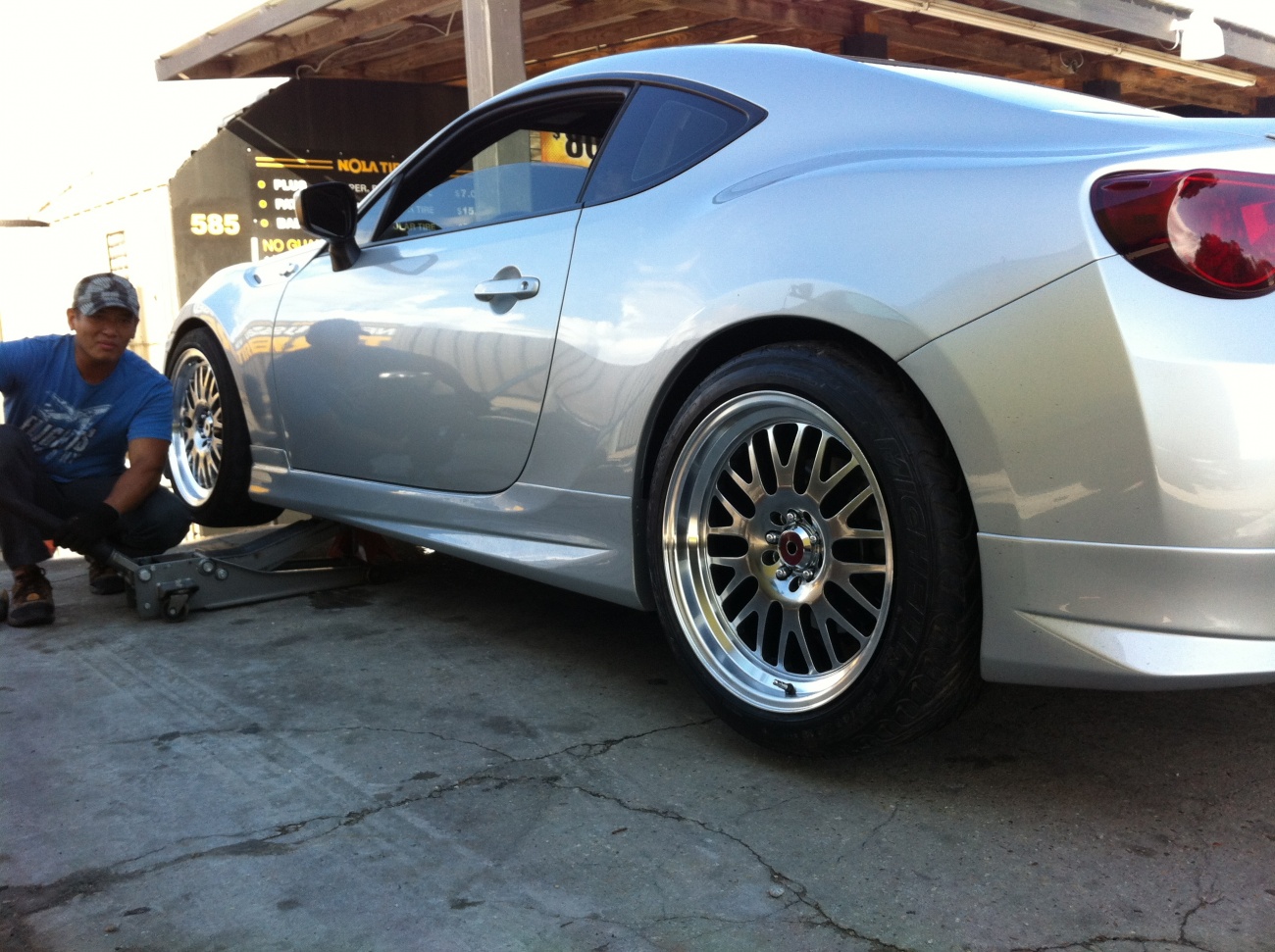 photo 1 Scion FR-S custom wheels XXR 531 18x8.5, ET +35, tire size 245/40 R18. 18x9.5 ET+35 255/40 R18