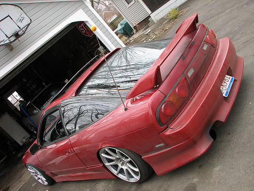 photo 2 Nissan S13 custom wheels Weds SA70 17x9.0, ET 0, tire size 215/40 R17. 18x10.0 ET+10 225/40 R18