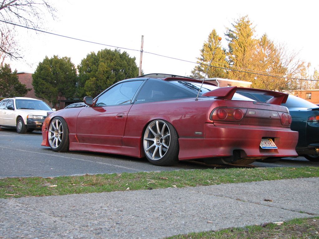 photo 4 Nissan S13 custom wheels Weds SA70 17x9.0, ET 0, tire size 215/40 R17. 18x10.0 ET+10 225/40 R18