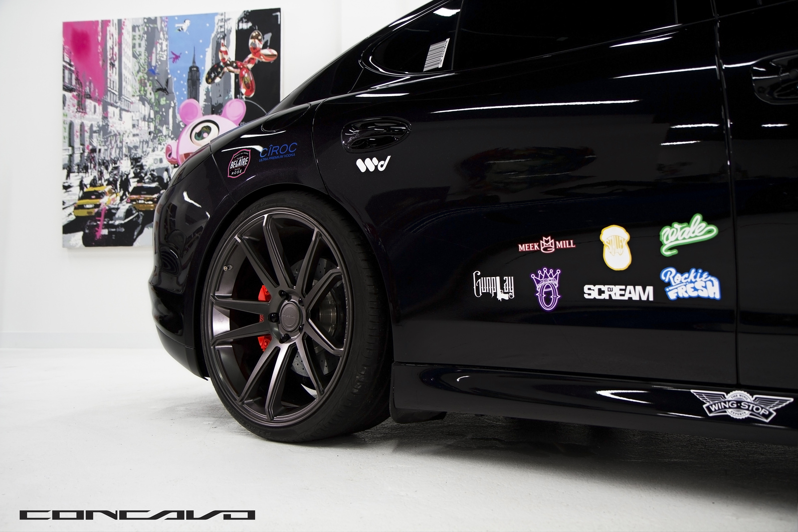 photo 4 Porsche Panamera custom wheels Concavo CW-S5 x, ET , tire size X R. x ET