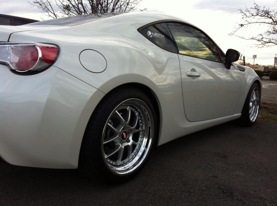 photo 3 Scion FR-S custom wheels Yoshihara Design Champion 18x8.0, ET +30, tire size 225/40 R18. 18x9.0 ET+35 235/40 R18