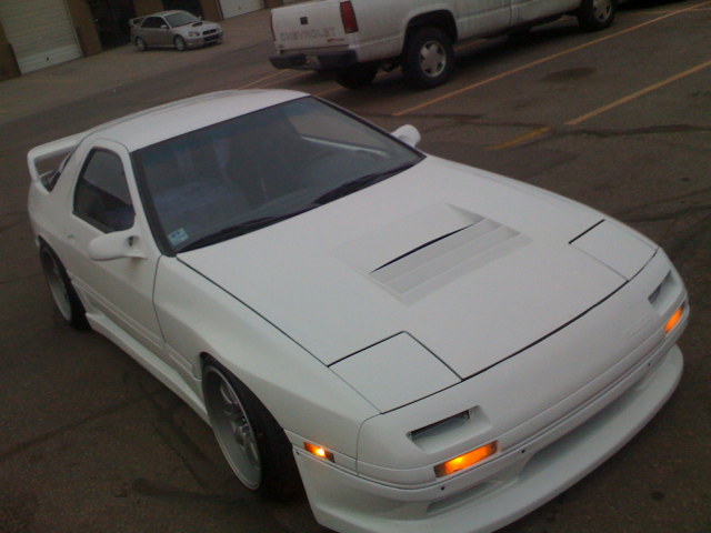 photo 1 Mazda RX-7 custom wheels Work Emotion XD9 17x9.5, ET -8, tire size 215/40 R17. 17x9.5 ET+7 235/40 R17