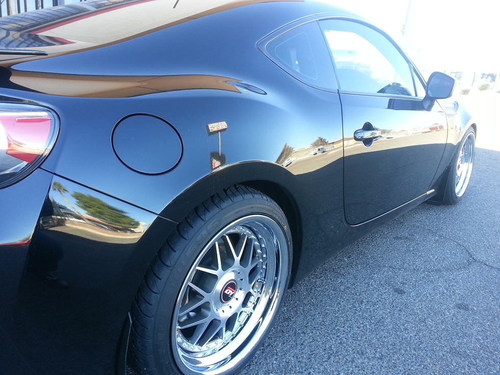photo 1 Subaru BRZ custom wheels Yoshihara  Design DY-37C 18x9.0, ET +25, tire size 225/40 R18. x ET 